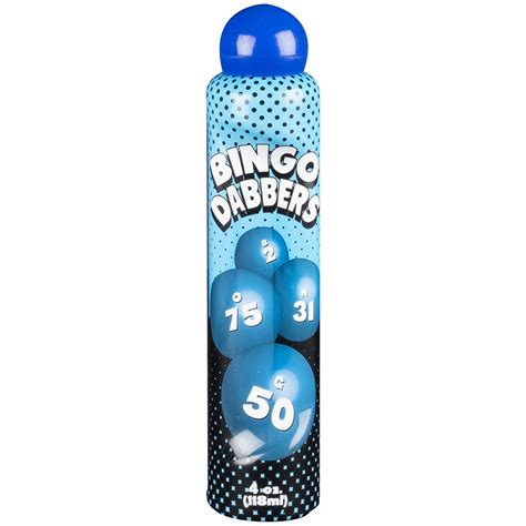 bingo dabber  Super Bright Fluorescent 3oz Bingo Daubers- Set of 9- One Of Each Color